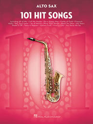 101 Hit Songs Alto Saxophone cover